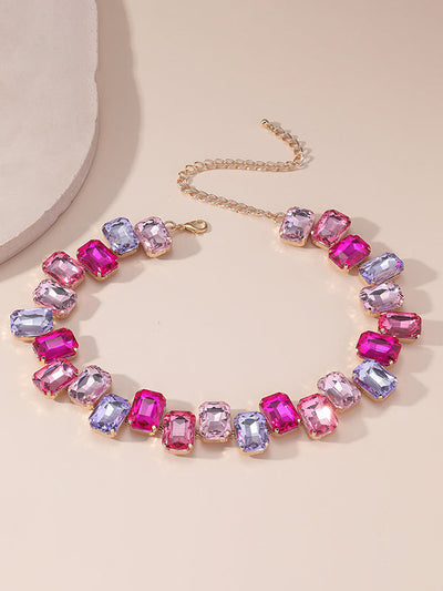 Chains Contrast Color Necklaces Accessories