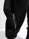 Zipper Original Simple Loose Solid Harem Pants