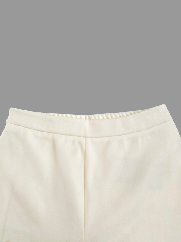 Loose Wide Leg Flower Print Casual Pants Bottoms Trousers