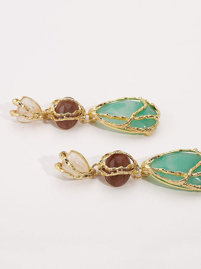 Geometric Drop Earrings