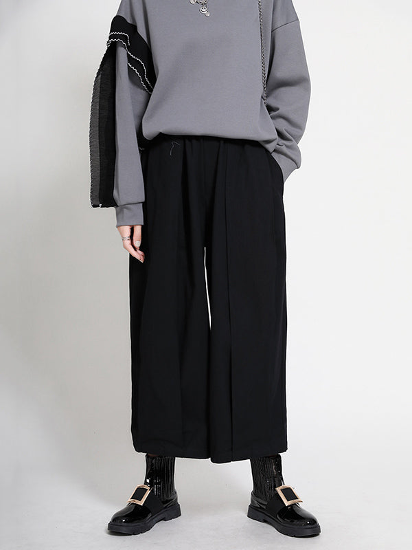 Original 3 Colors Simple Casual Wide-Leg Pants