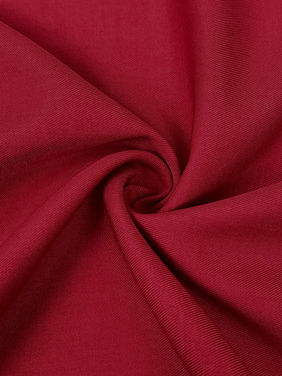 Elasticated Waist High Waisted Big Hemline Pleated Pockets Solid Color Zipper Wide Leg Pants