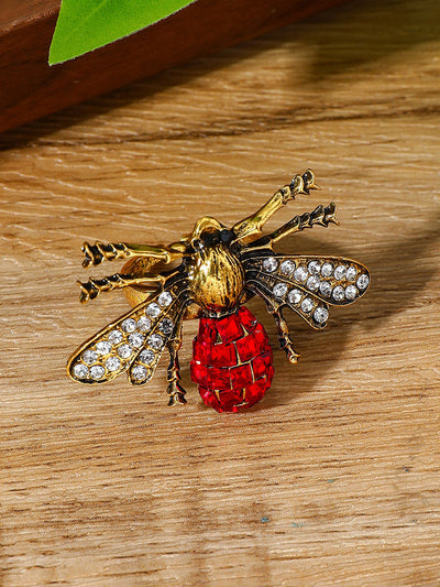 Insect Shape Rhine Stones Rings Accessories