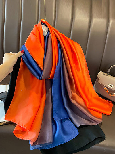 Leisure Fashion Gradient Keep Warm Scarf