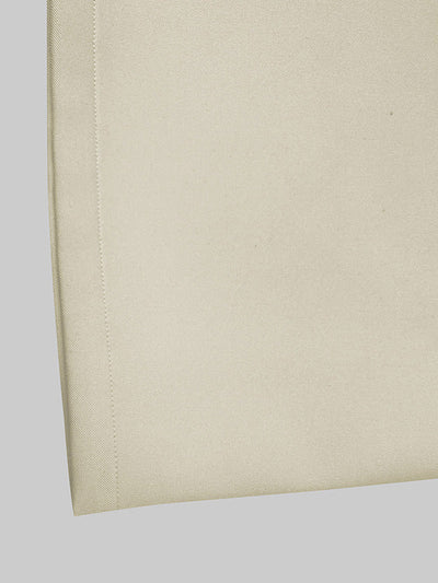 High Waisted Loose Contrast Color No Belt Pleated Pockets Pants Trousers