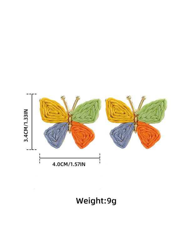 Butterfly Shape Drop Earrings