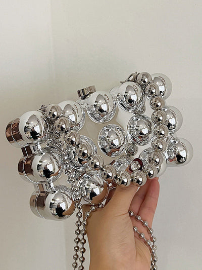 Beaded Geometric Shiny Bags Accessories Crossbody Bags Handbags