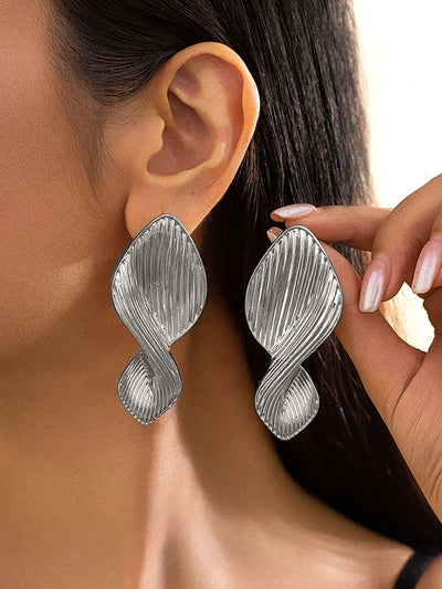 Geometric Drop Earrings