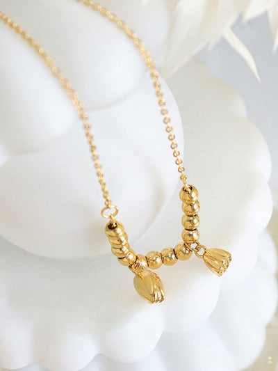 Chains Solid Color Anklet