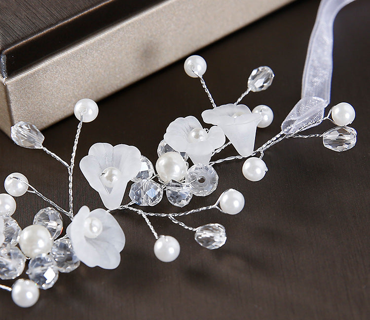 Women's Princess Sweet Flower Plastic Hair Band