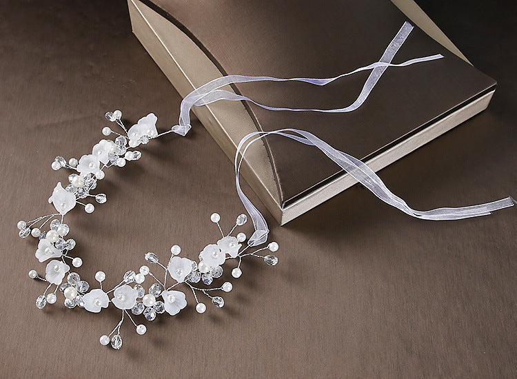 Women's Princess Sweet Flower Plastic Hair Band