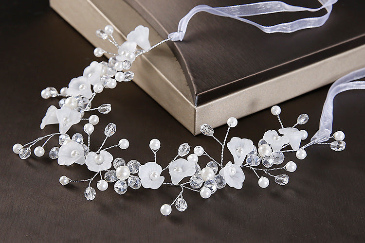 Women's Princess Sweet Flower Plastic Hair Band