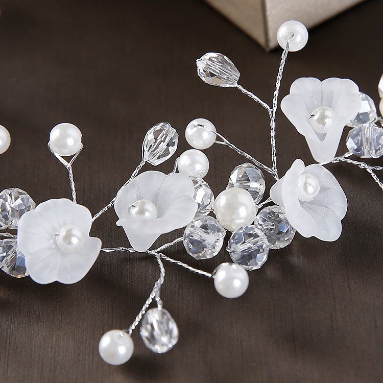 Women's Princess Sweet Flower Plastic Hair Band