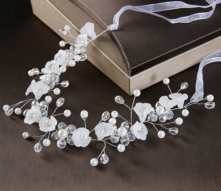 Women's Princess Sweet Flower Plastic Hair Band