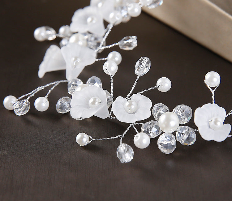 Women's Princess Sweet Flower Plastic Hair Band