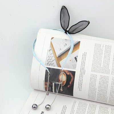 simple lace rabbit ears cute bow hairband