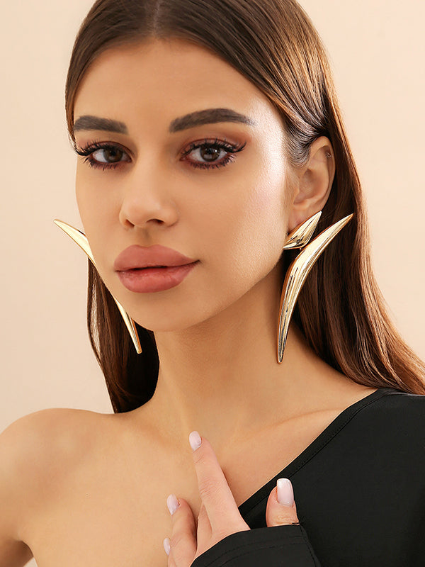 Geometric Drop Earrings