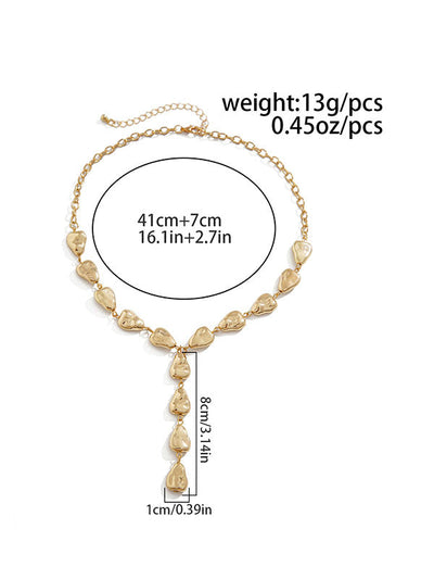 Normcore Chains Geometric Necklaces Accessories