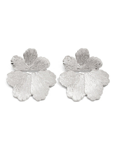 Irregularity Flower Shape Earrings Accessories