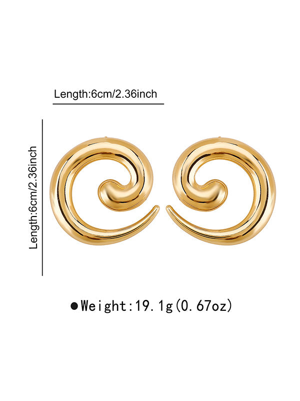 Geometric Drop Earrings