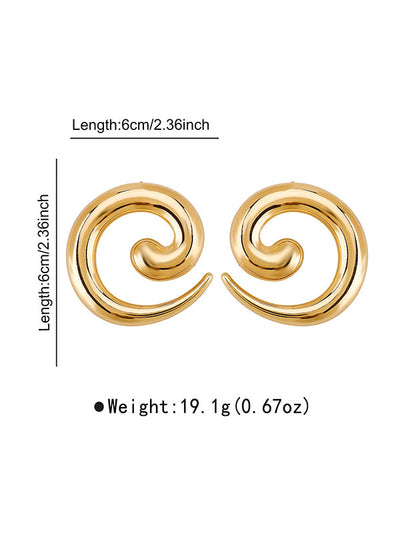 Geometric Drop Earrings