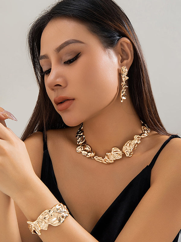 Geometric Solid Color Dainty Necklace Necklaces Accessories