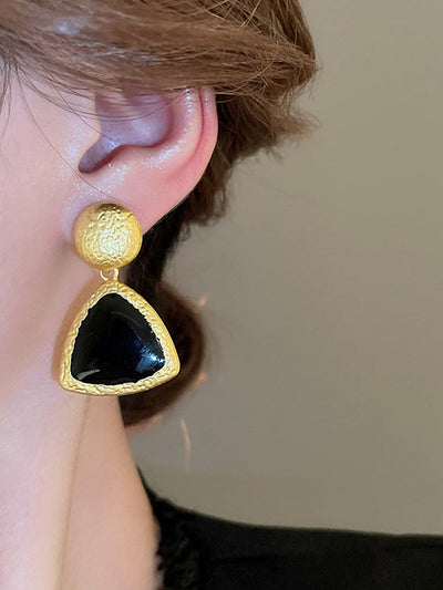 Geometric Drop Earrings