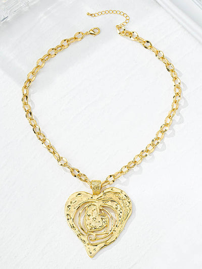 Chains Heart Shape Necklaces Accessories