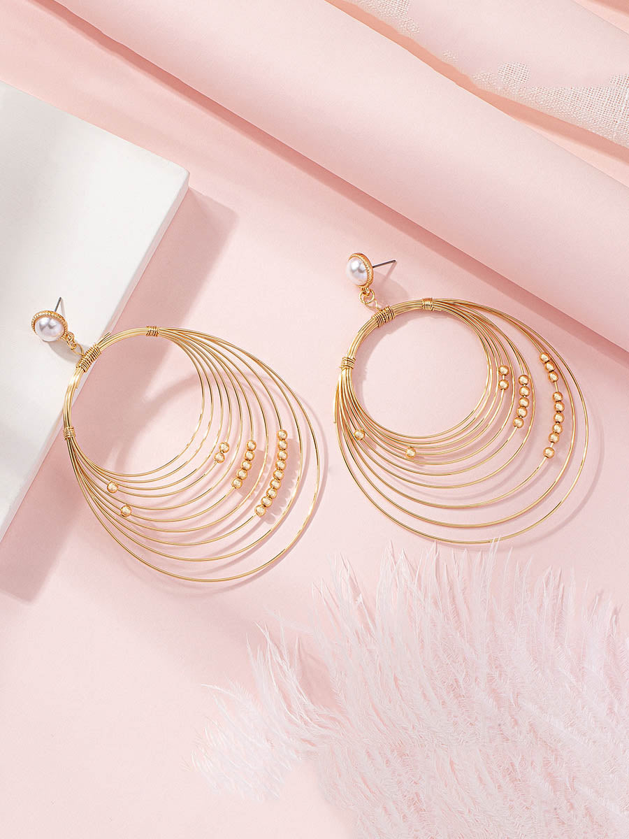 Irregularity Geometric Earrings Accessories