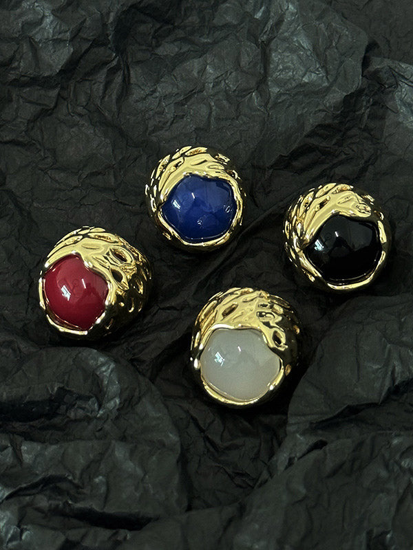 Geometric Shiny Rings Accessories