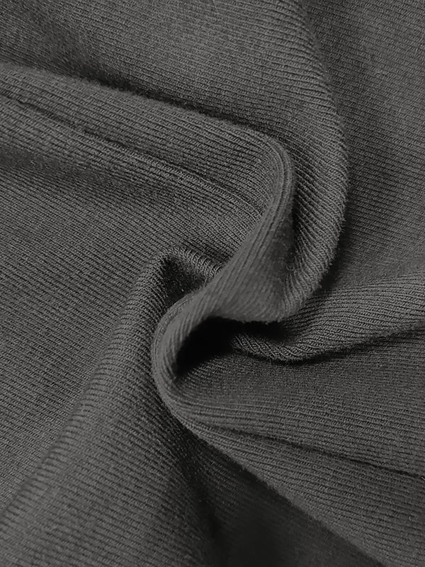 Bodycon Sleeveless Hollow Pleated Solid Color Split-Joint Mock Neck Maxi Dresses