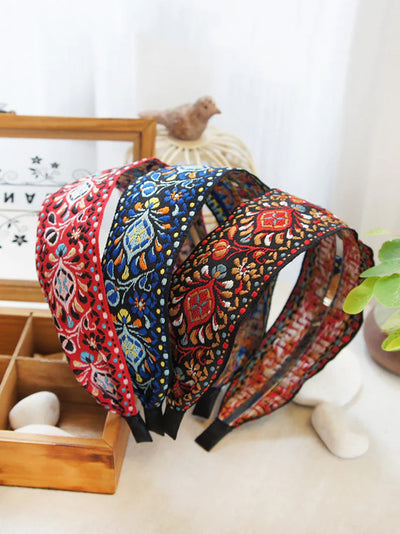 Women Handmade Fabric headband(3 Pieces)