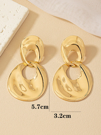 Geometric Drop Earrings