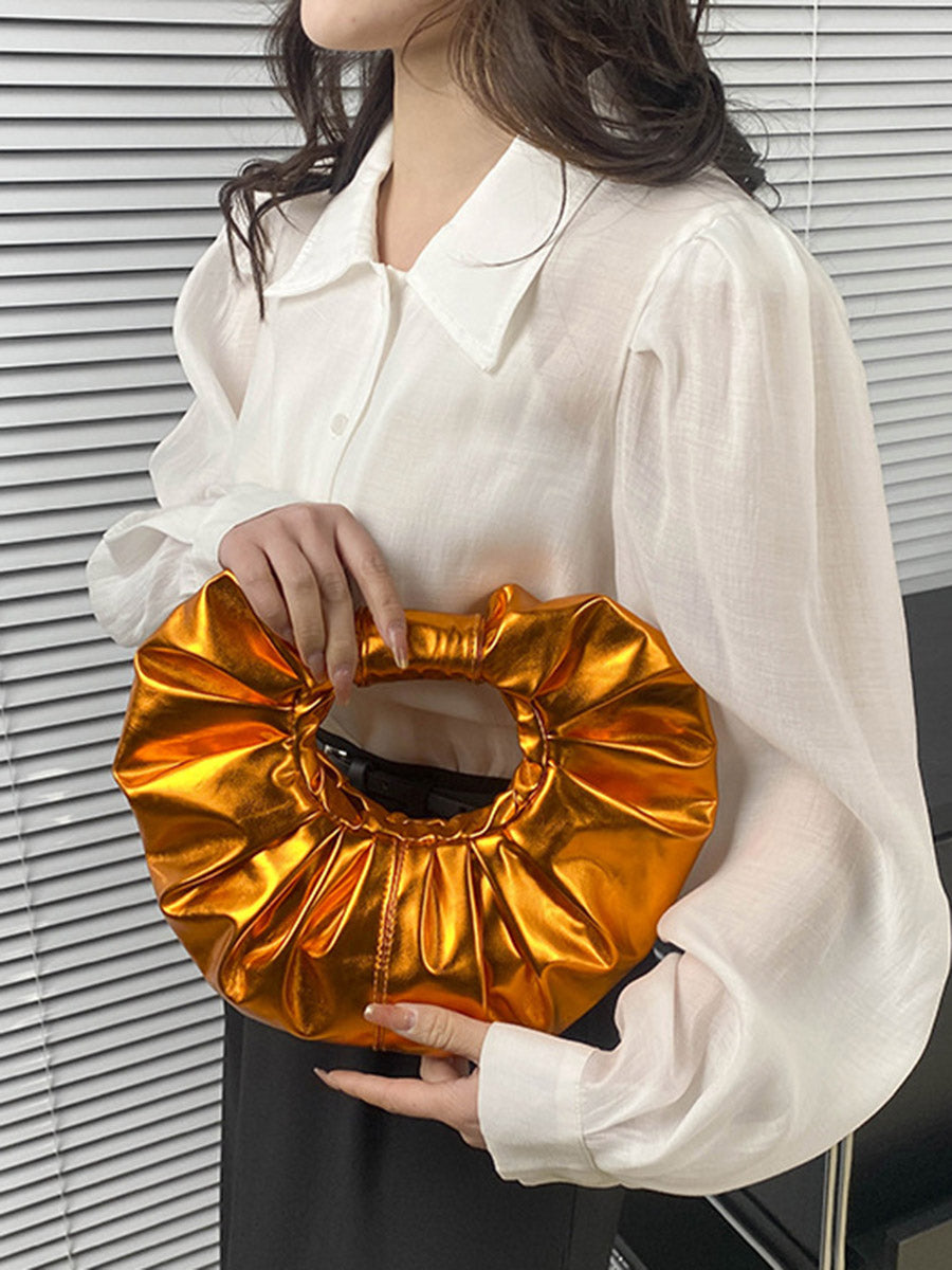 Geometric Pleated Evening Bags & Clutches
