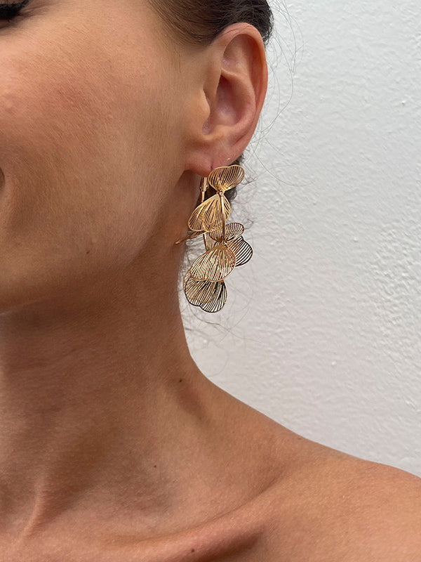 Geometric Drop Earrings