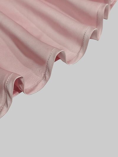 Batwing Sleeves Loose Solid Color Split-Joint Round-Neck Evening Dresses Maxi Dresses