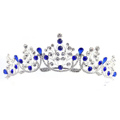 fashion crown alloy inlay rhinestones crown 1 piece