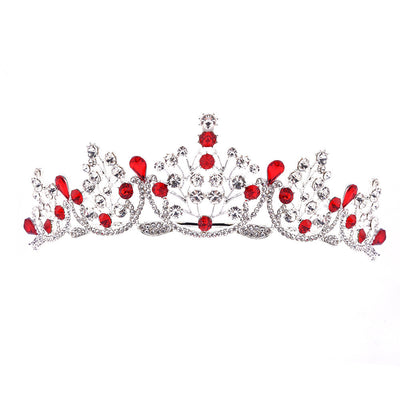 fashion crown alloy inlay rhinestones crown 1 piece