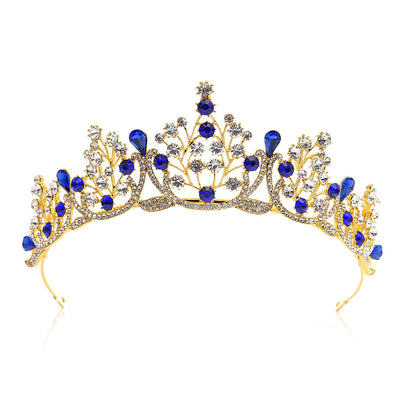 fashion crown alloy inlay rhinestones crown 1 piece