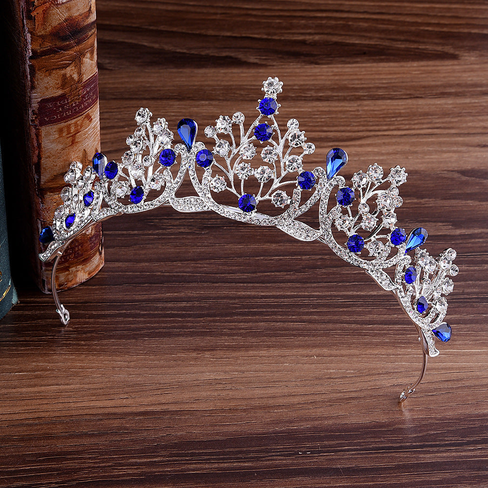 fashion crown alloy inlay rhinestones crown 1 piece
