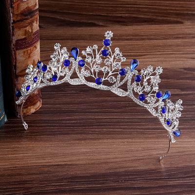 fashion crown alloy inlay rhinestones crown 1 piece