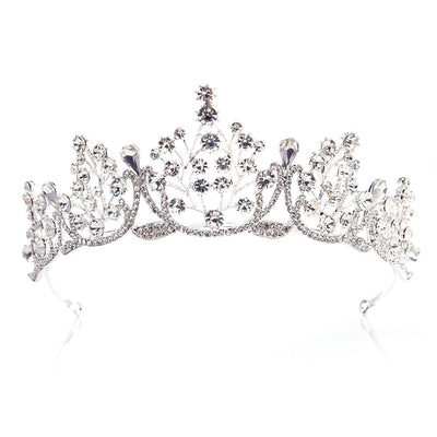 fashion crown alloy inlay rhinestones crown 1 piece