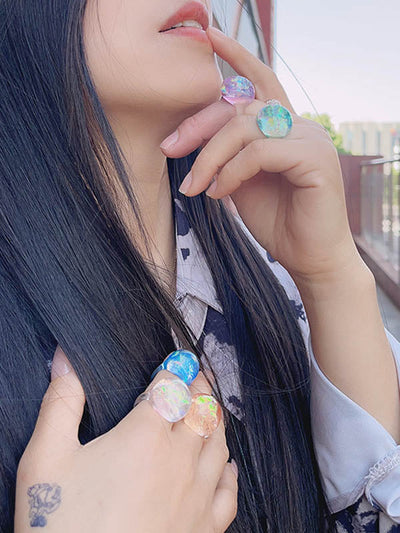 Geometric Rings Accessories