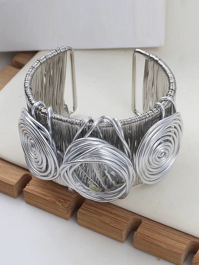 Geometric Pleated Bracelet Accessories