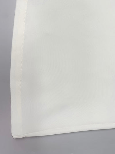 High Waisted Loose Solid Color Pants Trousers