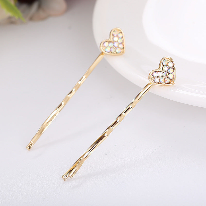 Women's Cute Basic Classic Style Heart Shape Fish Alloy Hair Clip