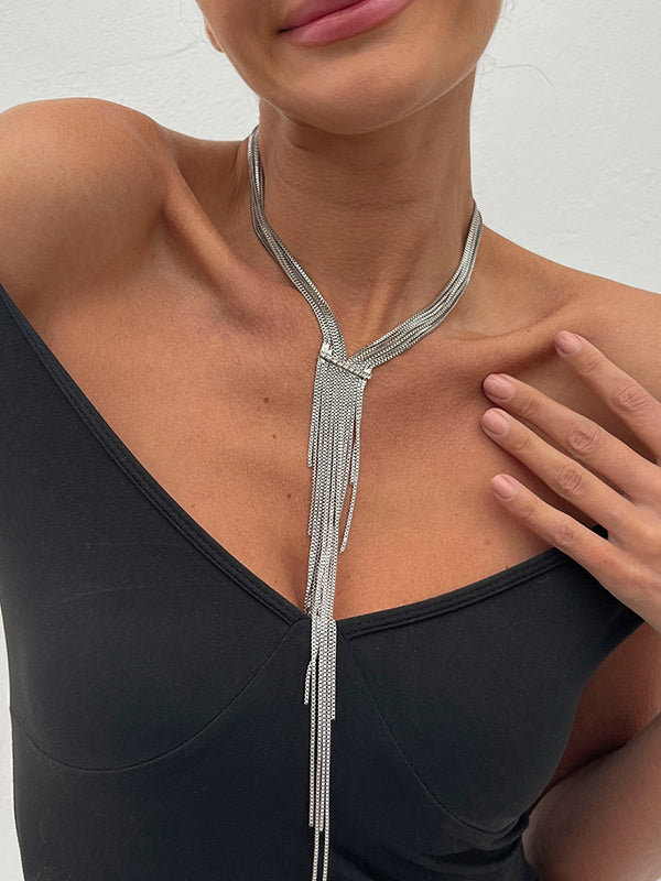 Tasseled Necklaces Accessories