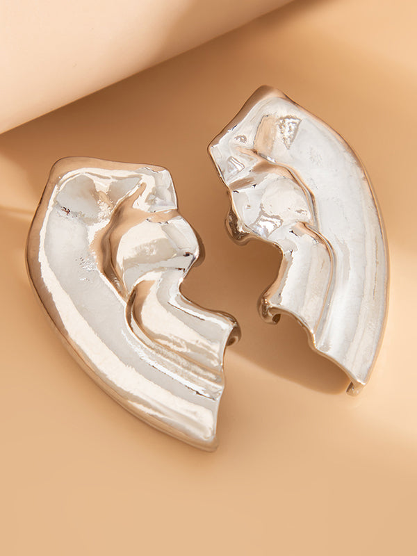 Geometric Drop Earrings