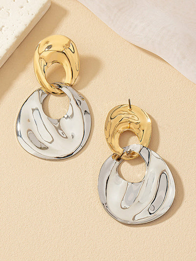 Geometric Drop Earrings