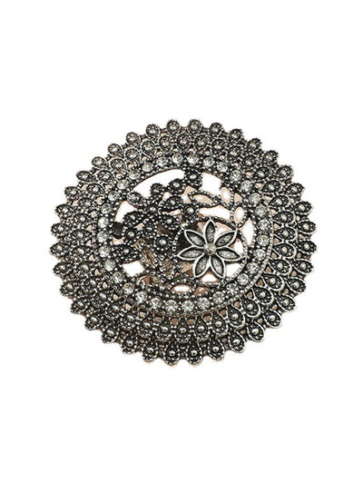 Flower Shape Geometric Hollow Rings Accessories
